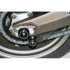 Chrániče kyvné vidlice, Aprilia Mana 2008-, černé